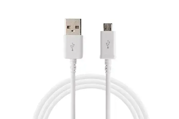 Samsung провод для передачи данных и зарядки | USB-A на Micro USB | 1m | белый (OEM)