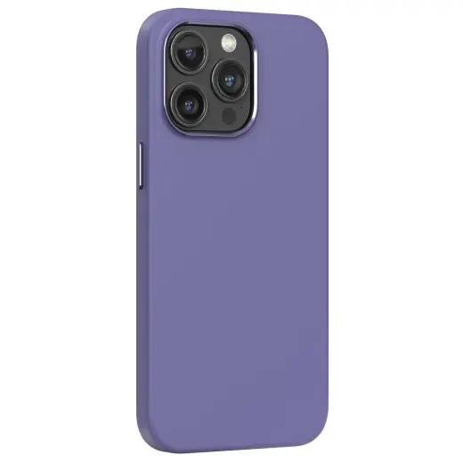 Comma Nature Mag telefoni ümbris MagSafe toega iPhone 15 Pro Max lilla