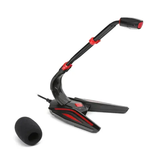 Varr VGMD2 Microphone For Gaming | Podcasts | Streams Black + Pop filter