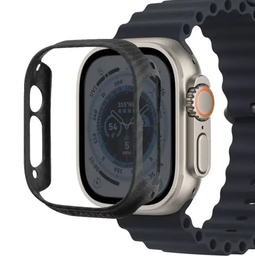 Tactical Zulu Aramid Apple Watch Ultra 49mm Black