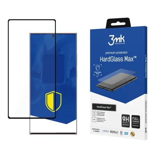 3mk HardGlass Max защитное стекло для телефона Samsung Galaxy Note 20 Ultra 5G BL