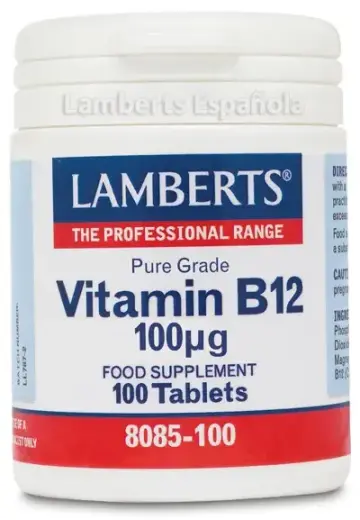 Lamberts Vitamina B12 100-Ug 100 Tabs
