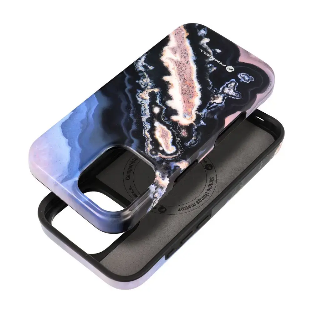 Forcell F-Protect Mirage phone case with MagSafe support for iPhone 16 gold