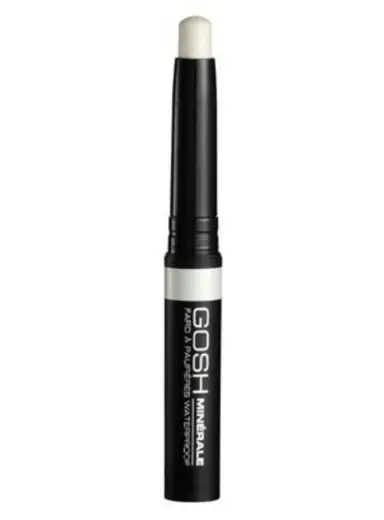 Gosh, Mineral, Vegan, Metallic, Cream Eyeshadow, 001, Pearly White, 2.5 g