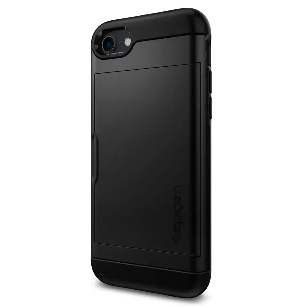 Spigen Slim Armor CS iPhone 7|8|SE 2020|2022 czarny|black 042CS20455