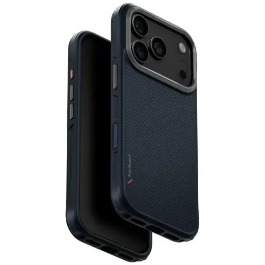 UNIQ Keva Case for iPhone 17 Pro Magclick Charging Blue