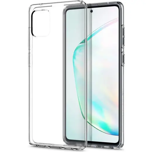 Fusion Ultra Back Case 2 mm Izturīgs Silikona Aizsargapvalks Priekš Samsung A515 Galaxy A51 Caurspīdīgs