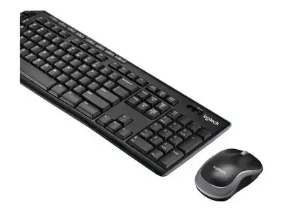 Logitech Keyboard and Mouse Set MK270 - US Layout - Black