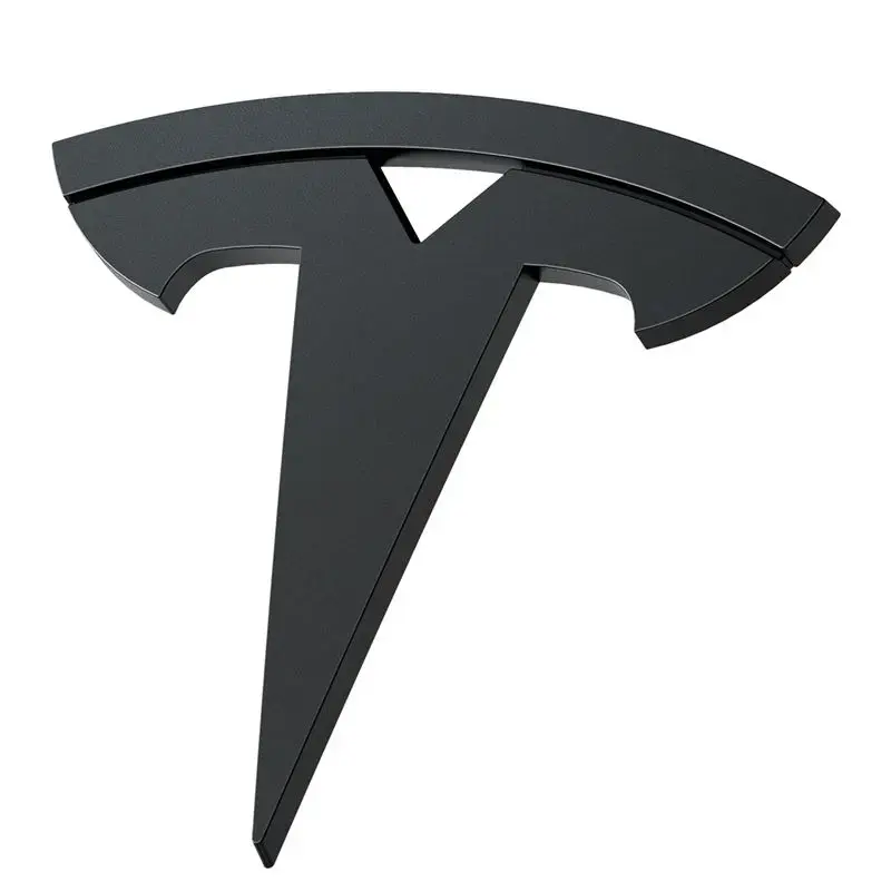 Spigen Tesla Front Emblem Logo Full Cover, black - Tesla Model 3 2024