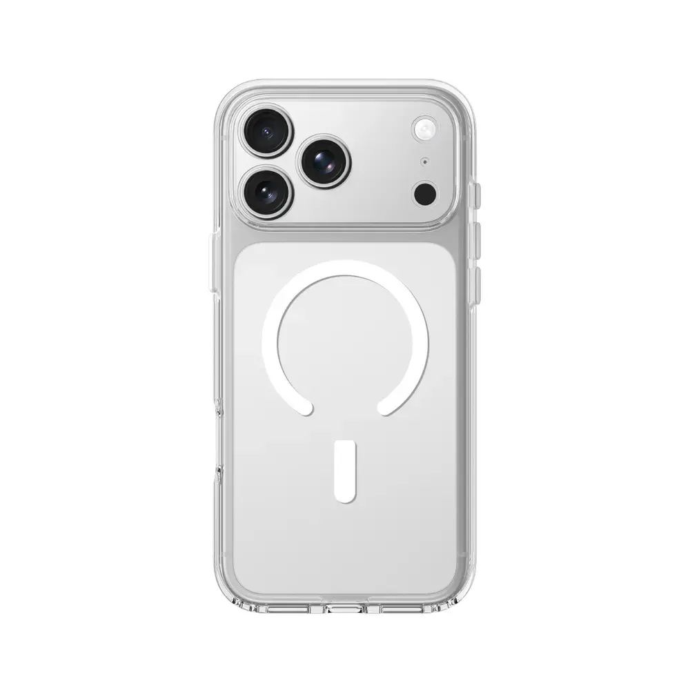 AmazingThing Minimal Mag Lens maciņš ar MagSafe atbalstu telefonam iPhone 17 Pro caurspīdīgs