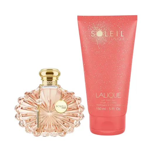 Set Lalique: Soleil, Eau De Parfum, For Women, 50 ml + Soleil, Hydrating, Body Lotion, 150 ml