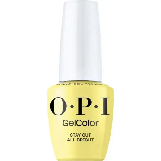 OPI GelColor Intelli-Gel - Stay Out All Bright 0.5 Oz - #GCP008