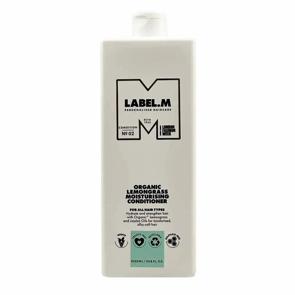 Label.M, Organic LemonGrass, Hair Conditioner, Moisturising, 1000 ml