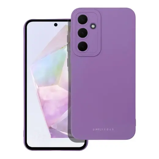 ROAR LUNA phone case for Samsung Galaxy A35 (A356) purple