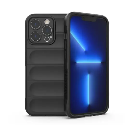 Magic Shield telefono dėklas iPhone 13 Pro juodas