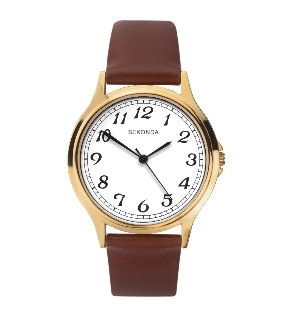 Sekonda, Sekonda, Quartz Leather Strap Watch, 1684.82, For Men