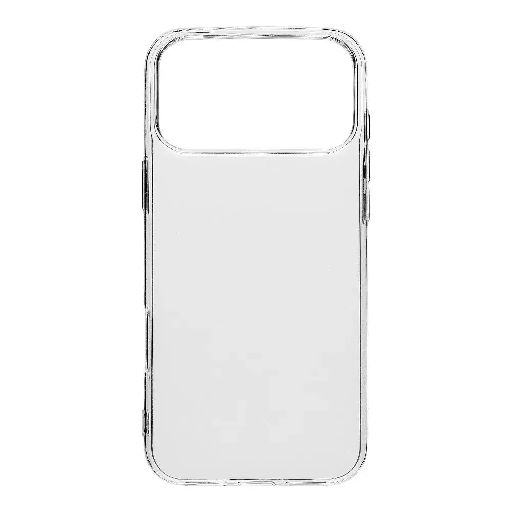 OBAL:ME TPU Cover maciņš telefonam iPhone 17 Pro Max caurspīdīgs