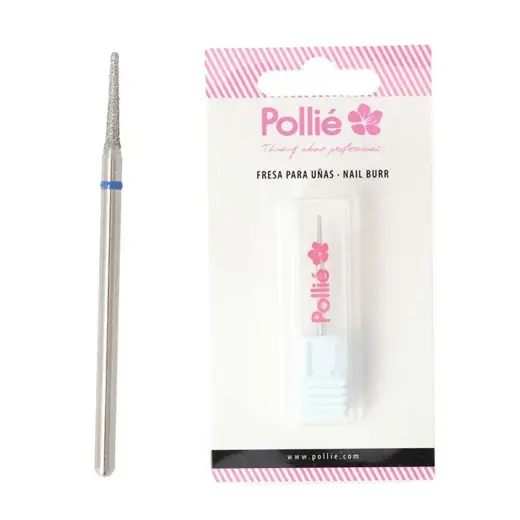 Eurostil Stainless Steel Long Tapered Drill Bit Nail Burr
