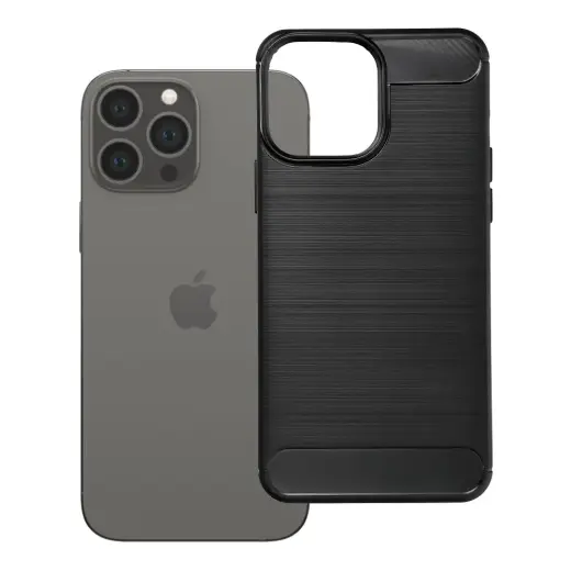 Carbon 2.0 maciņš telefonam iPhone 13 Pro Max melns