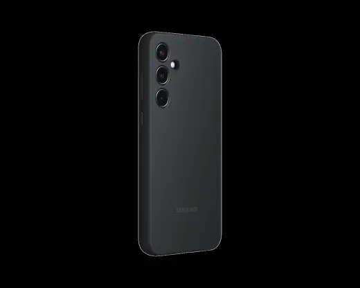 EF-PA556TBE Samsung Silicone Cover for Galaxy A55 5G Black (Damaged Package)