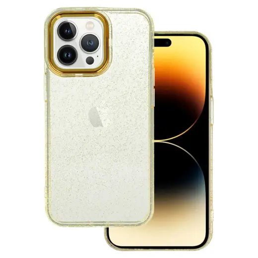 Tel Protect Gold Glitter phone case for iPhone 12 Pro Max gold