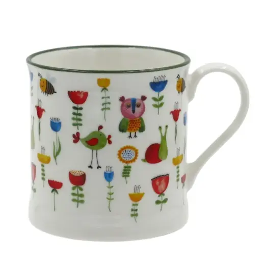 Krūze "Birds and flowers" 360ml 