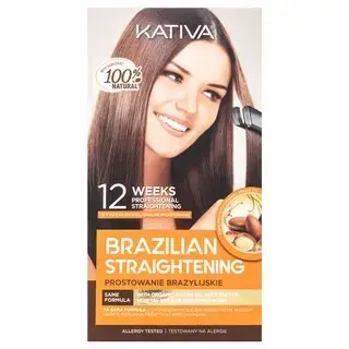 Kativa Brazīlijas matu taisnošanas komplekts 225 ml