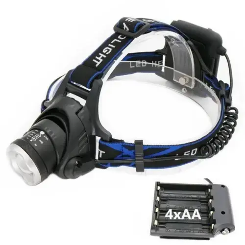 Esperanza EOT005 фонарик на голову CREE XPE T6 3W LED