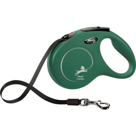 Inerces pavada suņiem - Trixie Flexi CLASSIC, Tape Lead, M, 5m, (25kg)
