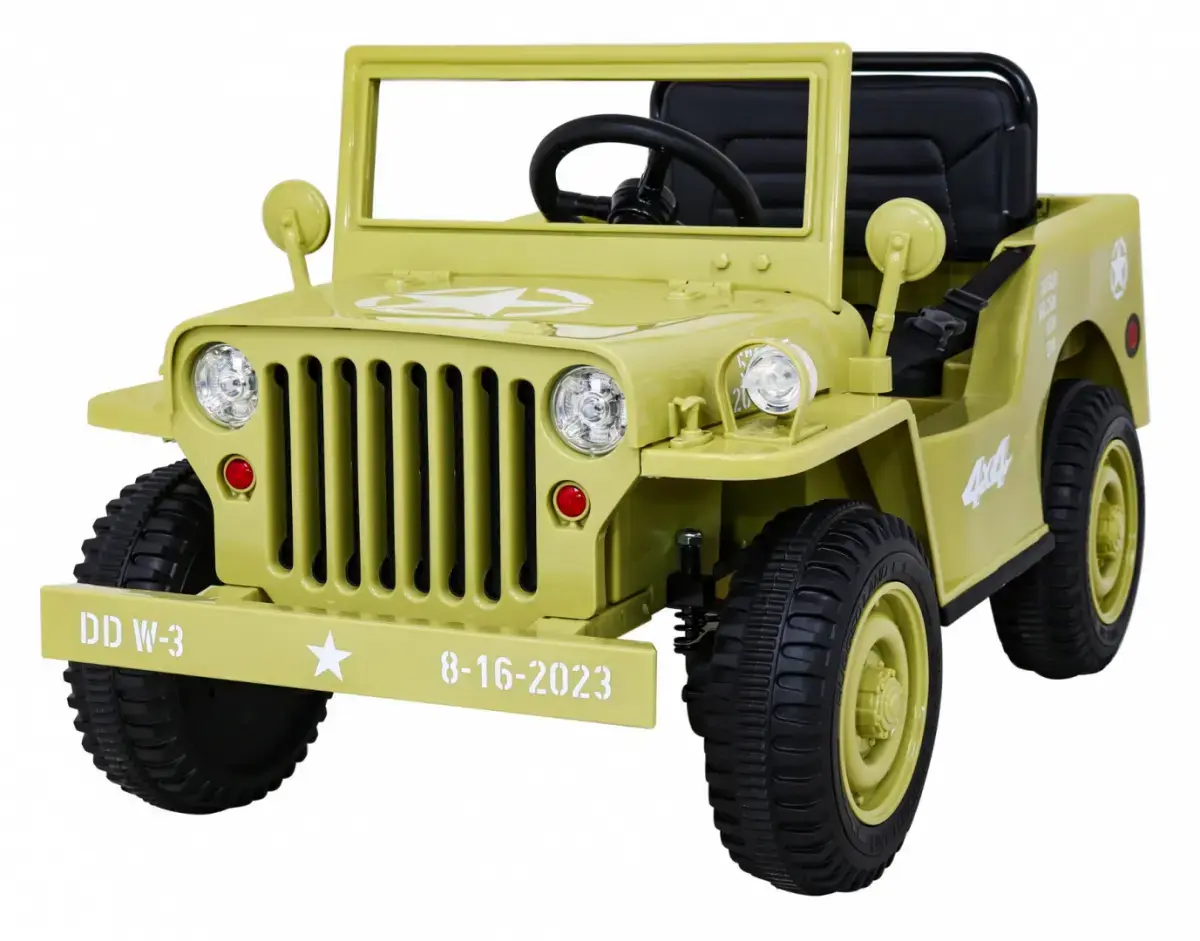 Retro militārais transportlīdzeklis