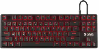 Klaviatūra Savio Tempest RX Outemu RED