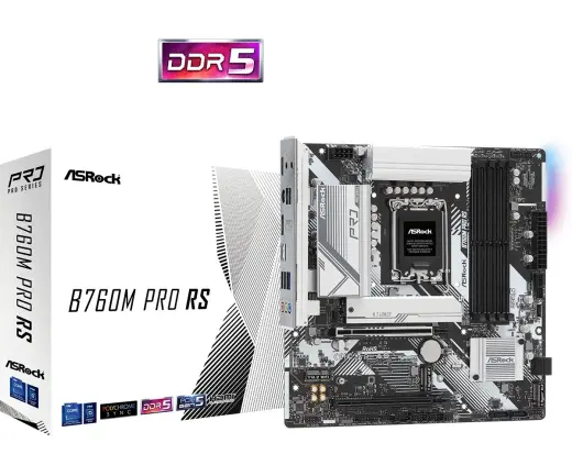 Motherboard B760M Pro RS s1700 4DDR5 DP|HDMI mATX 