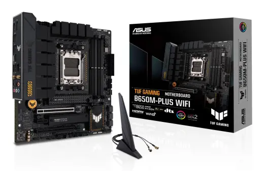 ASUS Mainboard TUF Gaming B650M-Plus WIFI - micro ATX - Socket AM5 - AMD B650