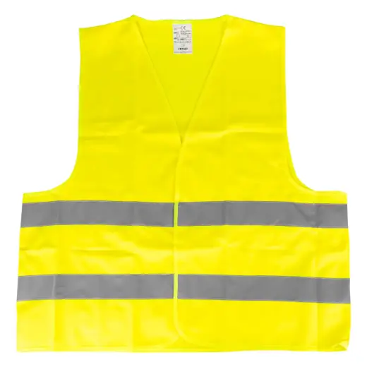 Safety vest XXXL yellow with certificate AMIO-03935