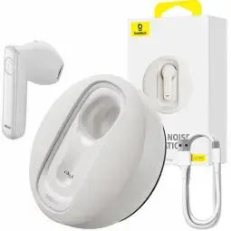 Brīvroku ierīce Baseus CM10 WRL White