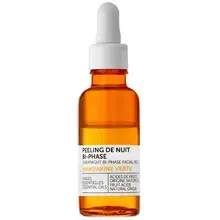 Green Mandarin Overnight Bi-Phase Facial Peel - Night exfoliating peel.