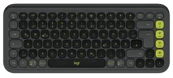 Klaviatūra Logitech POP ICON KEYS Graphite Green US