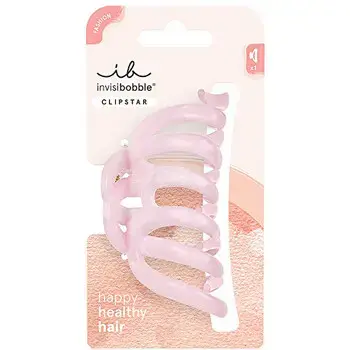 Invisibobble Clipstar Rose Glimmer L - Skřipec do vlasů