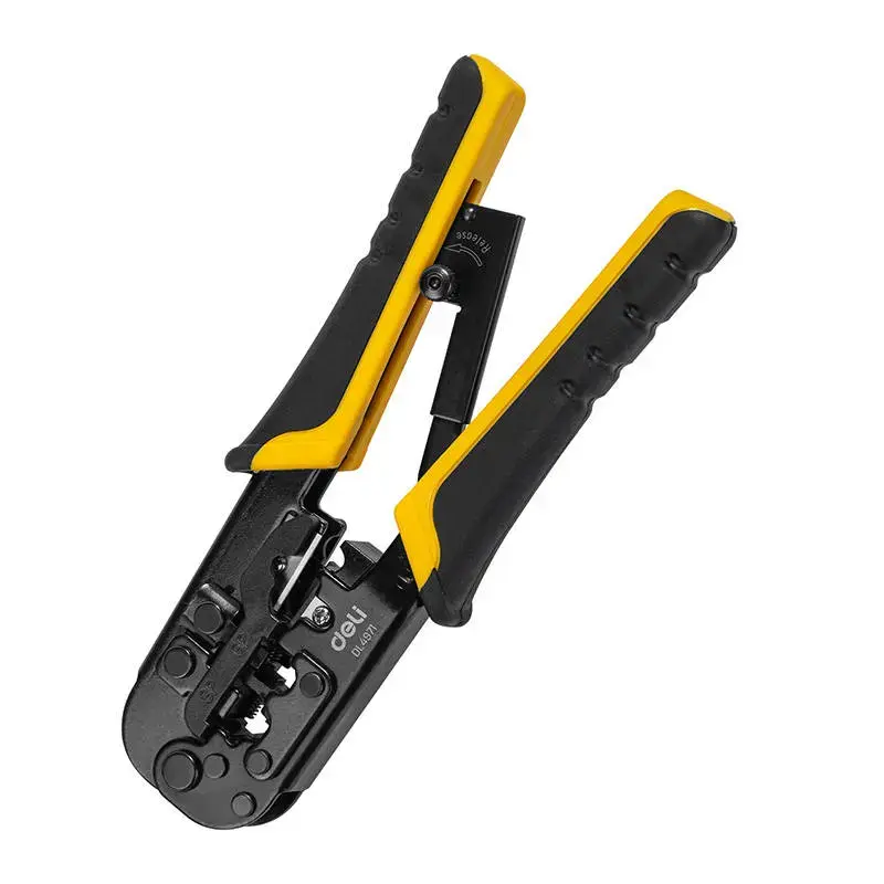 Deli Tools EDL4971 Ethernet savienotāju knaibles, 4|6|8P, RJ45|RJ14|RJ12|RJ9