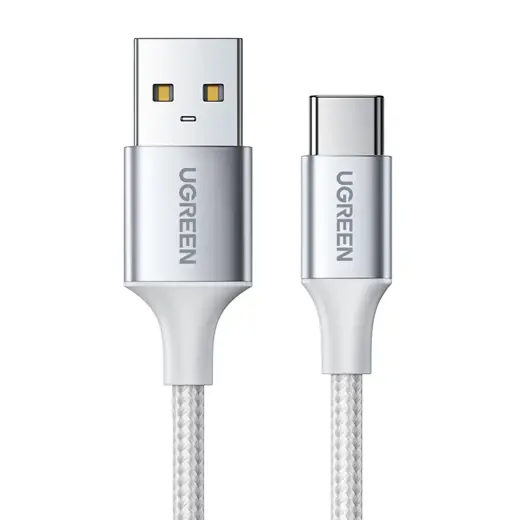 Ugreen US288 60130 datu pārraides un uzlādes vads | USB-A uz USB-C | 15W | 0.5m | balts