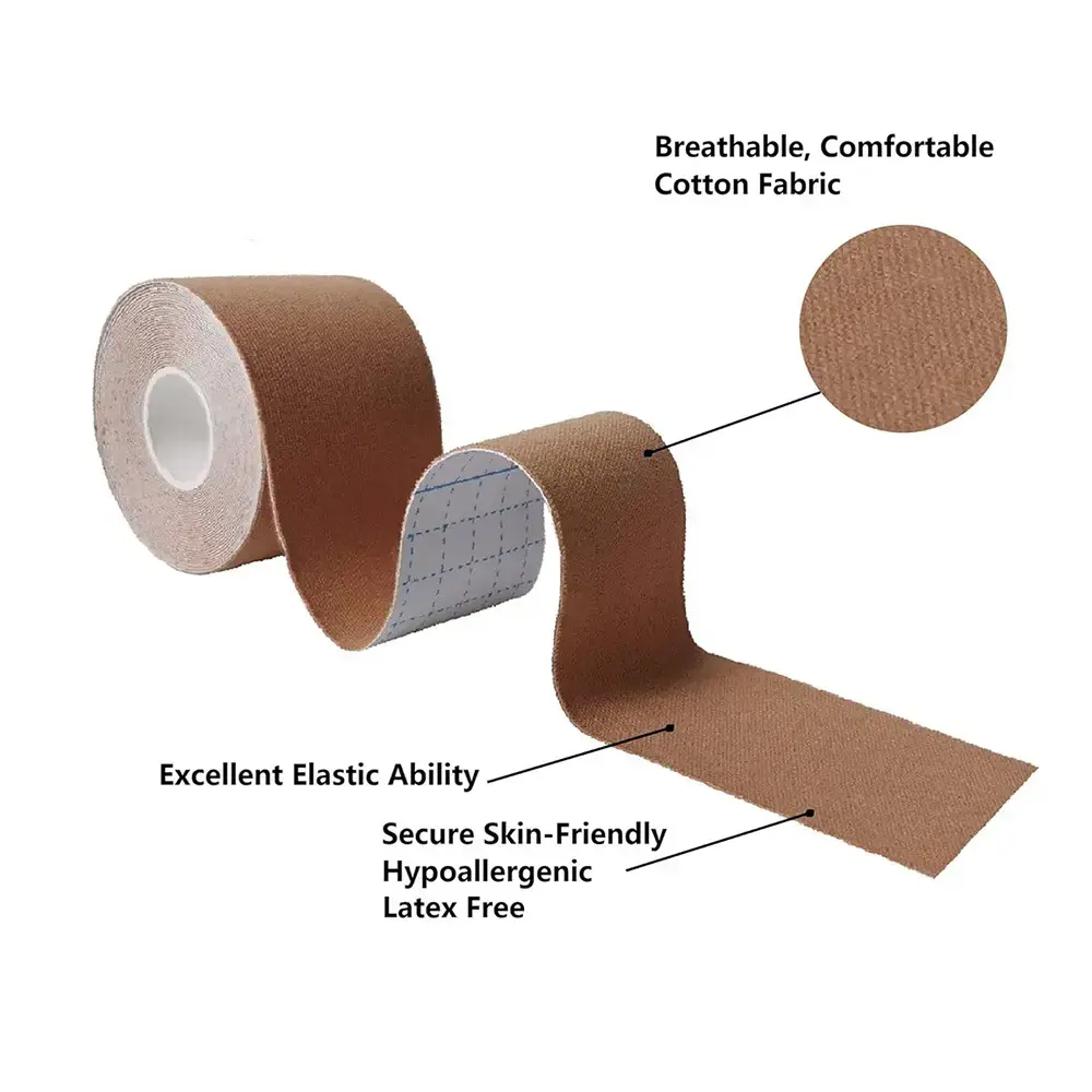 Kinesiology tape, 5 cm x 5 m blue
