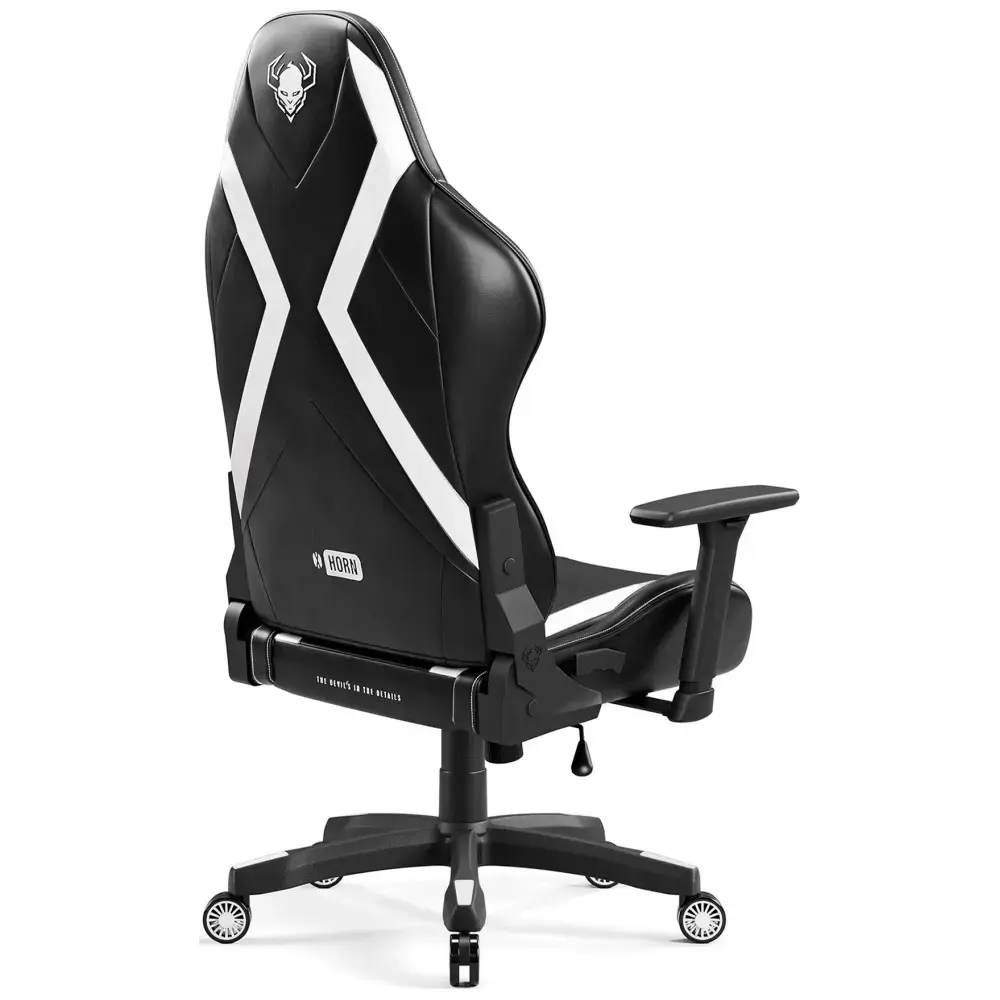 Gaming chair Diablo Chairs X-Horn 2.0 Normal Size black-white