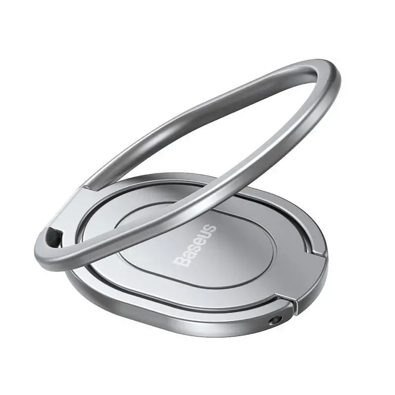 Baseus Rails self-adhesive ring holder phone stand silver (LUGD000012)