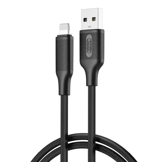 XO NB265 провод для передачи данных и зарядки | USB-A на Lightning | 12W | 1m | черный
