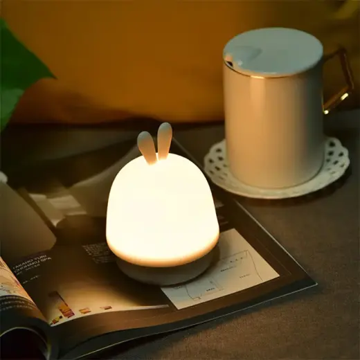 Night lamp W-008 Rabbit pink