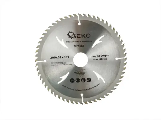 TCT ketassae tera aukudega 200x32x60T