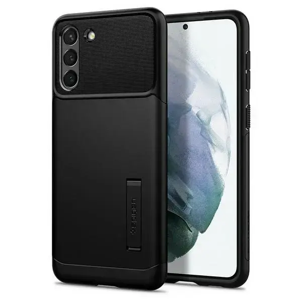 Spigen Slim Armor Samsung G996 S21+ czarny|black ACS02410