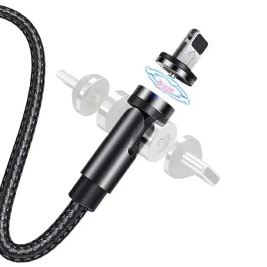 USAMS U59 SJ472 провод для передачи данных и зарядки | USB-A на Lightning | 10.5W | 1m | черный