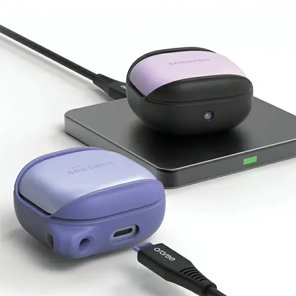 Araree etui Bean Sam Galaxy Buds Live | Pro | Fe fioletowy|purple AR20-01298F