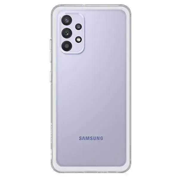 EF-QA325TTE Samsung Soft Clear Cover for Galaxy A32 LTE Transparent